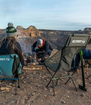 Klymit Ridgeline rövid kempingszék, kék