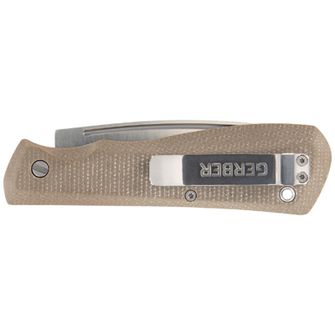 Gerber Kés Mansfield micarta természetes