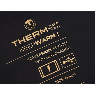 Therm-ic női fűtött mellény, fekete