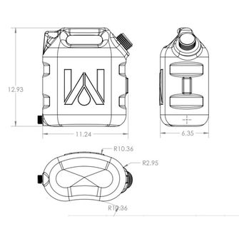 Klymit víztartály GoSpout 2 Gallon