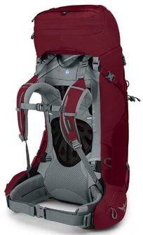 OSPREY túra hátizsák ARIEL 55 II,  claret red