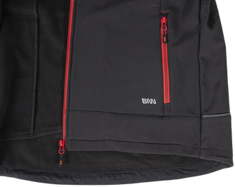 BENNON softshell dzseki RUFUS fekete/piros