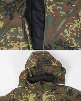 Mil-Tec Kabát softshell SCU 14 flecktarn