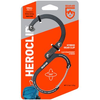 GearAid karabiner fekete S