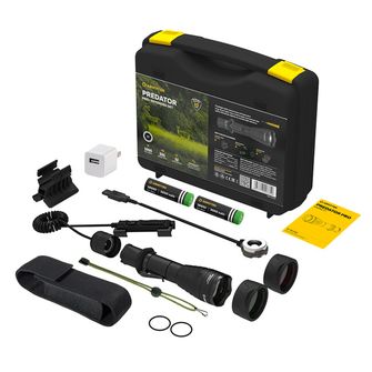 ArmyTek Predator Pro Magnet USB kiterjesztett taktikai szett, meleg fehér