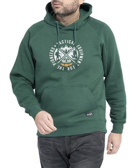 Pentagon Férfi kapucnis pulóver Phaeton Hoodie &quot;Pioneers&quot; SpringBok Zöld