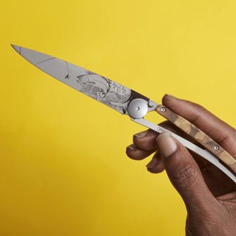 Deejo összecsukható kés Tattoo camo Trout