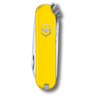 Victorinox Classic SD Colors Sunny Side multifunkciós kés, sárga, 7 funkcióval