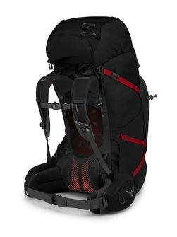 OSPREY túrahátizsák AETHER PLUS 85, fekete