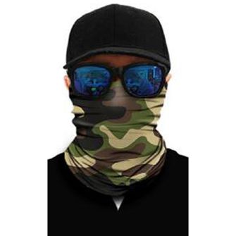 Origin Outdoors Multifunkcionális kültéri sál Camouflage