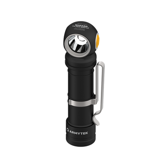 ArmyTek Wizard C2 Pro Max LR fehér LED-es zsebzseblámpa övcsipesszel, akkumulátorral 4150 lm