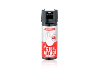 Umarex Perfecta Pepper Stop Attack Xtreme védelmi spray 50ml (15%OC), egyenes sugárban