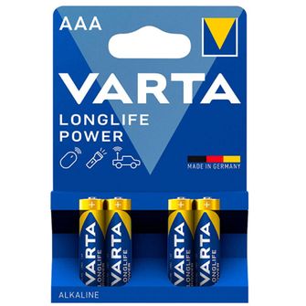 Varta akkumulátor Longlife Power AAA / Micro 4 darab