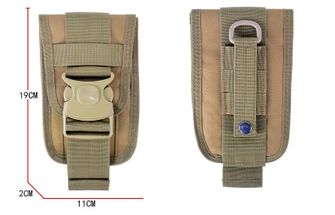 DRAGOWA TACTICAL okostelefon tok Zulu, khaki színű