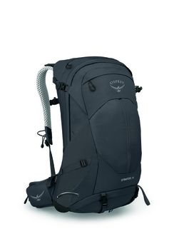 OSPREY túra hátizsák STRATOS 34,  tunnel vision grey