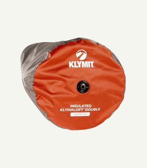 Klymit Szigetelt autós matrac Klymaloft Double, piros