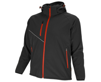 BENNON softshell kabát FORCE, fekete/piros