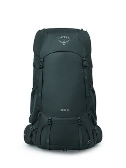 OSPREY túra hátizsák ROOK 50,  dark charcoal/silver lining