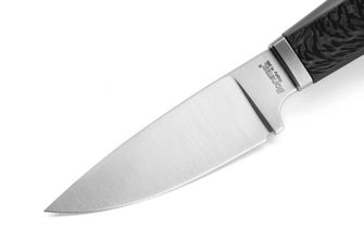 Lionsteel fix pengéjű kés szénszálas markolattal WILLY WL1 CF