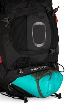 OSPREY túra hátizsák AETHER PLUS 100, fekete