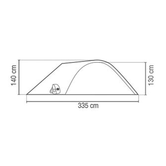 Coleman Kobuk BlackOut plus sátor 4 fő részére