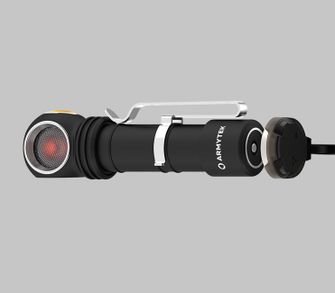 ArmyTek Wizard C2 WR Magnet Fehér és piros LED-es fejlámpa mágneses tartóval 1100 lm akkumulátor teljesítmény 3 óra 65 g