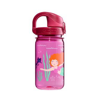 Nalgene Baby Water Bottle Grip-n-Gulp Sustain 0,35 L rózsaszín sellő