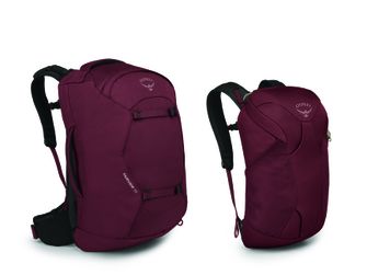 OSPREY táska FAIRVIEW 55,  zircon red