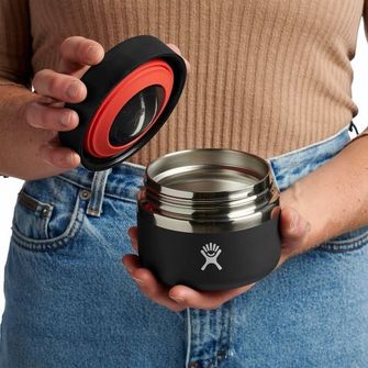 Hydro Flask Termosz az ételhez 12 OZ Insulated Food Jar, fekete