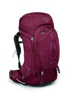 OSPREY túra hátizsák AURA AG 65,  berry sorbet red