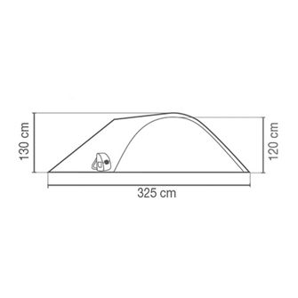 Coleman sátor Kobuk BlackOut plus 3 fő részére