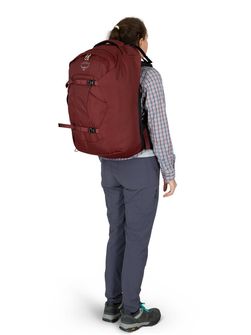 OSPREY táska FAIRVIEW 40,  zircon red