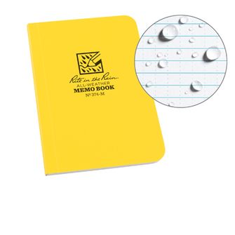 Rite in the Rain All Weather Field-Flex Book Sárga 374-M számú könyv