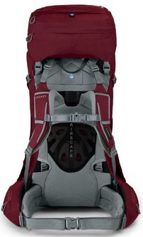 OSPREY túra hátizsák ARIEL 55 II,  claret red