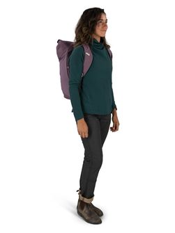 OSPREY városi hátizsák ARCANE ROLL TOP PACK,  purple dusk heather