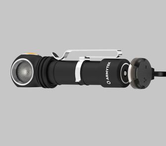 ArmyTek Wizard C2 WR Magnet Fehér és piros LED-es fejlámpa mágneses tartóval 1100 lm akkumulátor teljesítmény 3 óra 65 g