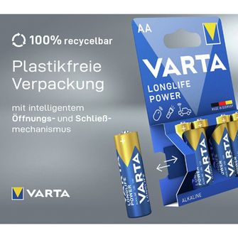 Varta Longlife Power AA / Mignon akkumulátor 4 darab