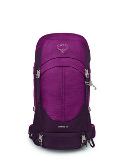 OSPREY túra hátizsák SIRRUS 36,  elderberry purple/chiru tan