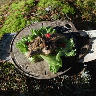 KUPILKA KAARNA M tálalótányér, fekete