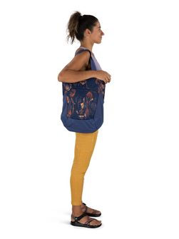 OSPREY városi hátizsák DAYLITE TOTE PACK,  wild blossom print/alkaline