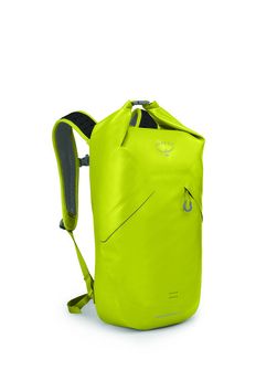 OSPREY városi hátizsák TRANSPORTER ROLL TOP WATERPROOF 18,  lemongrass yellow