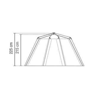 Coleman Octagon sátor 8 személyes, kék színű