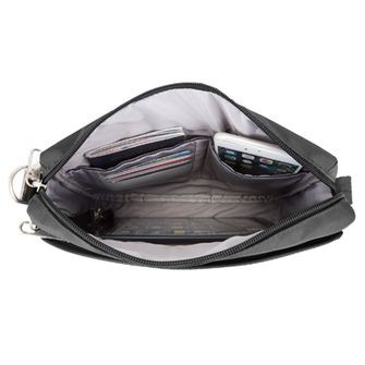 Travelon lopásgátló válltáska Fekete Crossbody Classic