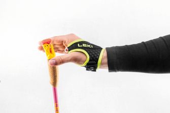 LEKI Trail Running botok Ultratrail FX.One Superlite, neon rózsaszín - neonsárga - természetes karbon