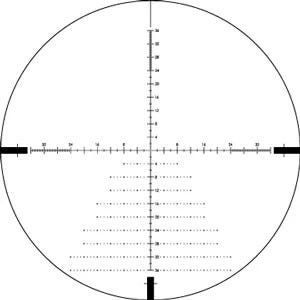 Vortex Optics Puskatávcső Diamondback® Tactical 6-24x50 FFP EBR-2C MRAD