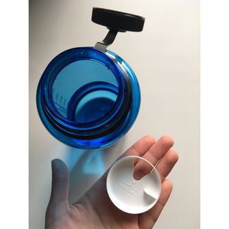 Nalgene Sipper palackbetét Ø 53 mm-es palackhoz fekete színű