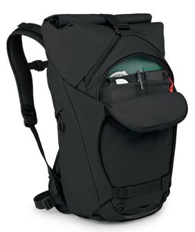 OSPREY városi hátizsák METRON ROLL TOP PACK, fekete