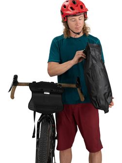 OSPREY kerékpáros hátizsák ESCAPIST HANDLEBAR BAG LARGE, fekete