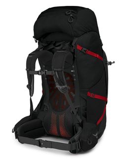 OSPREY túra hátizsák AETHER PLUS 100, fekete