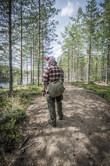 Helikon-Tex BUSHCRAFT SATCHEL táska - Cordura - MultiCam Black / Black